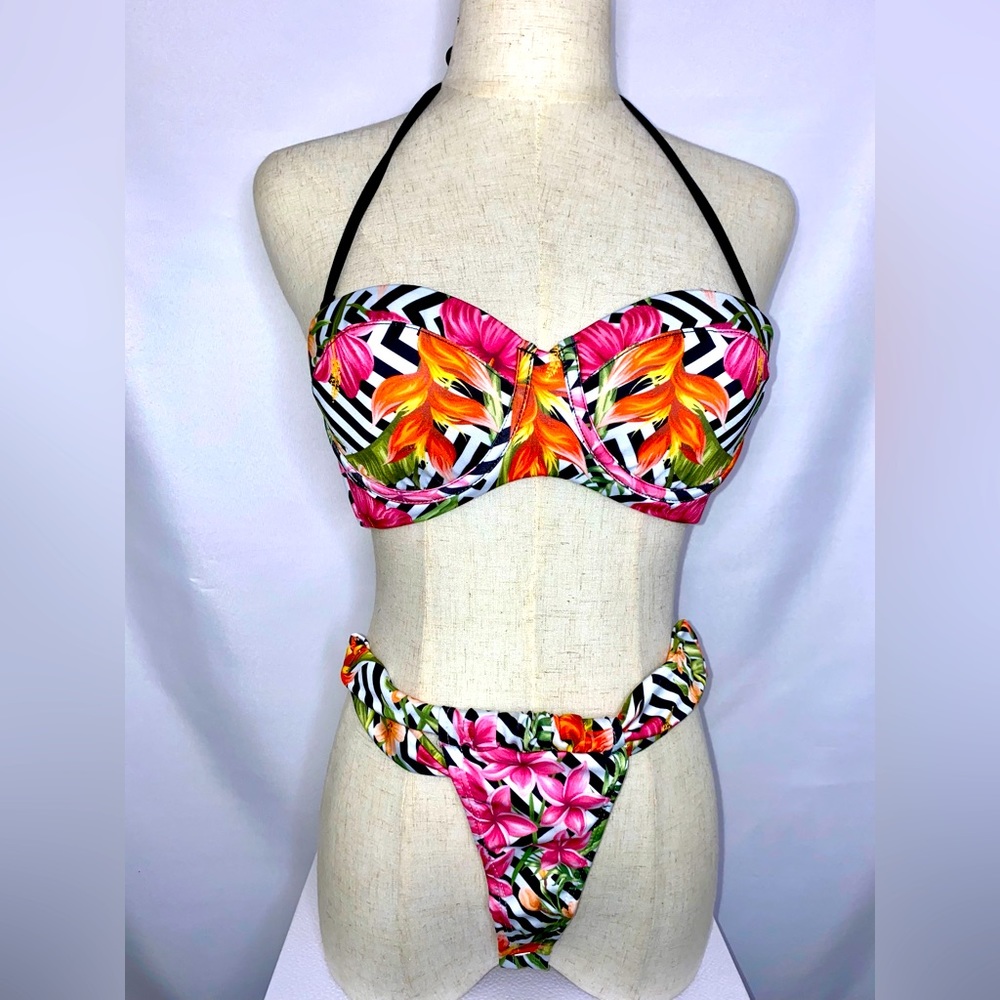 Two Piece Thong Bikini